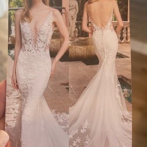 Wedding dress. Worn once. Beautiful dress, perfect shape.